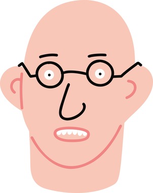 Homme troublé